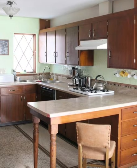 Kitchen before